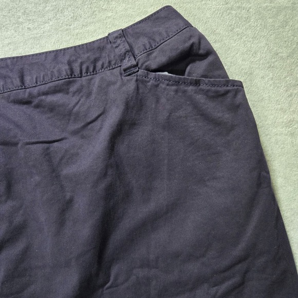 NWT Lands End Mini Straight Skirt Womens 26W Black Stretch Slit Hem Slash Pocket - Picture 7 of 15